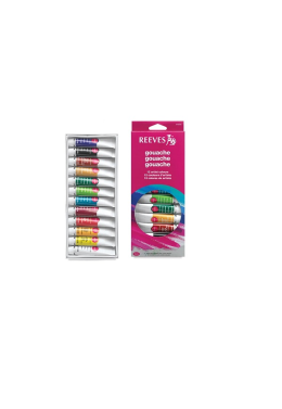 Tinta Guache C/12 Tg12 Reeves